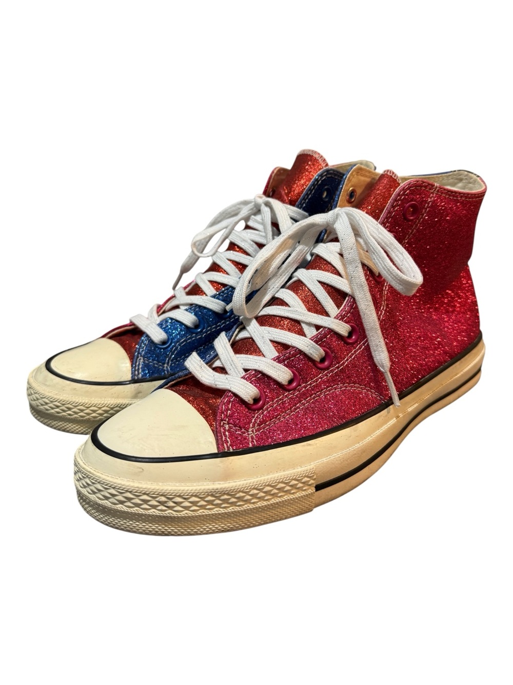 Converse x JW Anderson Chuck 70 Collaboration Glitter Sneakers Men’s Sz 9.5